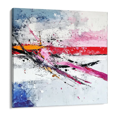 Quadro Stampa su Tela Fuga Rossa - CupidoDesign