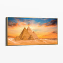 Quadro Stampa su Tela Fuoco del Deserto, Egitto - CupidoDesign