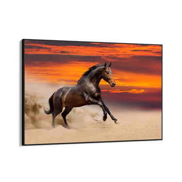 Quadro Stampa su Tela Furia al tramonto - CupidoDesign