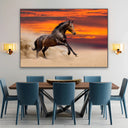 Quadro Stampa su Tela Furia al tramonto - CupidoDesign