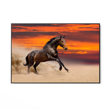Quadro Stampa su Tela Furia al tramonto - CupidoDesign