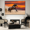 Quadro Stampa su Tela Furia al tramonto - CupidoDesign