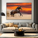 Quadro Stampa su Tela Furia al tramonto - CupidoDesign