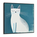 Quadro Stampa su Tela Gatto Leggero - CupidoDesign