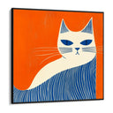 Quadro Stampa su Tela Gatto Solare - CupidoDesign