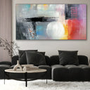Quadro Stampa su Tela Geometria Soffusa - CupidoDesign