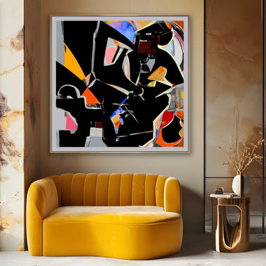 Quadro Stampa su Tela Geometrie Sonore - CupidoDesign