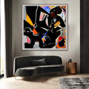 Quadro Stampa su Tela Geometrie Sonore - CupidoDesign