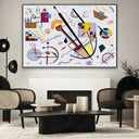Quadro Stampa su Tela Geometrie del Suono - CupidoDesign