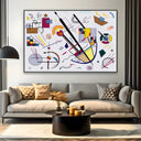 Quadro Stampa su Tela Geometrie del Suono - CupidoDesign