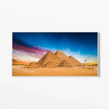 Quadro Stampa su Tela Geometrie del Tempo, Egitto - CupidoDesign