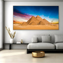 Quadro Stampa su Tela Geometrie del Tempo, Egitto - CupidoDesign