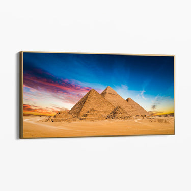Quadro Stampa su Tela Geometrie del Tempo, Egitto - CupidoDesign