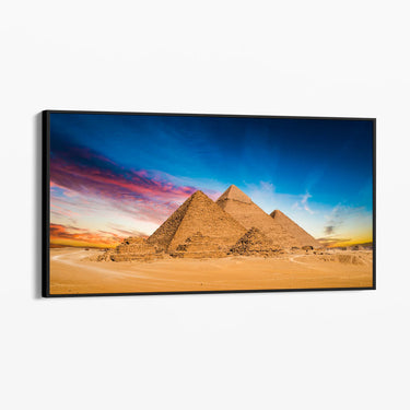 Quadro Stampa su Tela Geometrie del Tempo, Egitto - CupidoDesign
