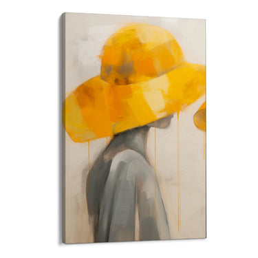 Quadro Stampa su Tela Giallo delicato - CupidoDesign