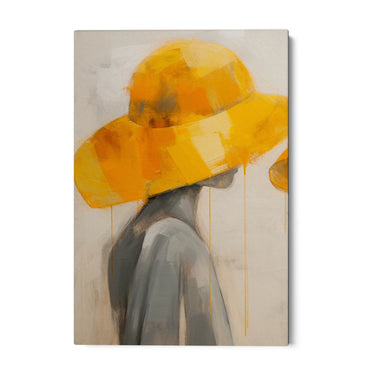 Quadro Stampa su Tela Giallo delicato - CupidoDesign