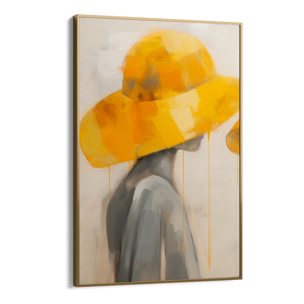 Quadro Stampa su Tela Giallo delicato - CupidoDesign