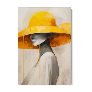 Quadro Stampa su Tela Giallo delicato - CupidoDesign