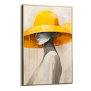 Quadro Stampa su Tela Giallo delicato - CupidoDesign
