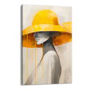 Quadro Stampa su Tela Giallo delicato - CupidoDesign
