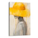 Quadro Stampa su Tela Giallo delicato - CupidoDesign