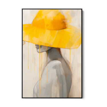 Quadro Stampa su Tela Giallo delicato - CupidoDesign