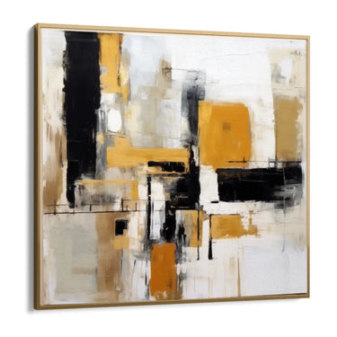 Quadro Stampa su Tela Giallo in Espansione - CupidoDesign