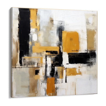 Quadro Stampa su Tela Giallo in Espansione - CupidoDesign