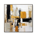 Quadro Stampa su Tela Giallo in Espansione - CupidoDesign