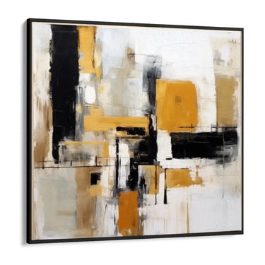 Quadro Stampa su Tela Giallo in Espansione - CupidoDesign