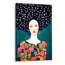 Quadro Stampa su Tela Chioma Floreale - CupidoDesign