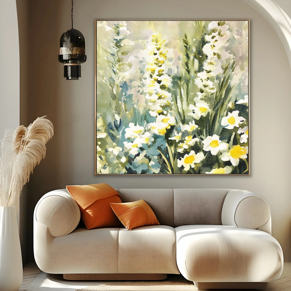 Quadro Stampa su Tela Giardino Selvatico - CupidoDesign