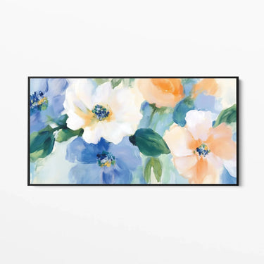 Quadro Stampa su Tela Giardino d’Acquerello - CupidoDesign