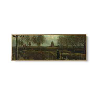 Quadro Stampa su Tela Giardino della canonica a Nuenen in primavera, Van Gogh - CupidoDesign