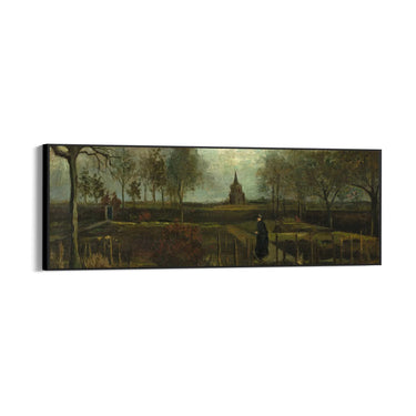 Quadro Stampa su Tela Giardino della canonica a Nuenen in primavera, Van Gogh - CupidoDesign