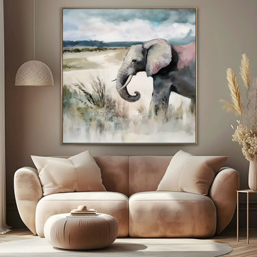 Quadro Stampa su Tela Gigante della Savana - CupidoDesign
