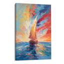 Quadro Stampa su Tela Giornata Colorata - CupidoDesign