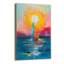 Quadro Stampa su Tela Giornata Colorata - CupidoDesign