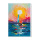Quadro Stampa su Tela Giornata Colorata - CupidoDesign