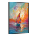 Quadro Stampa su Tela Giornata Colorata - CupidoDesign