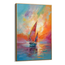 Quadro Stampa su Tela Giornata Colorata - CupidoDesign