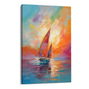 Quadro Stampa su Tela Giornata Colorata - CupidoDesign