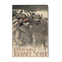 Quadro Stampa su Tela Giorno della Serbia, Théophile Steinlen - CupidoDesign