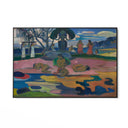 Quadro Stampa su Tela Giorno di Dio, Paul Gauguin - CupidoDesign