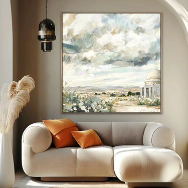 Quadro Stampa su Tela Giorno di Nebbia - CupidoDesign