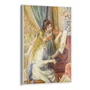 Quadro Stampa su Tela Giovani Ragazze al Piano, Pier Auguste Renoir - CupidoDesign