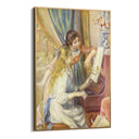 Quadro Stampa su Tela Giovani Ragazze al Piano, Pier Auguste Renoir - CupidoDesign