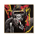 Quadro Stampa su Tela Gorilla Graffiti - CupidoDesign