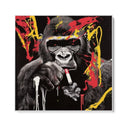 Quadro Stampa su Tela Gorilla Graffiti - CupidoDesign