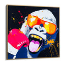 Quadro Stampa su Tela Gorilla Rock - CupidoDesign